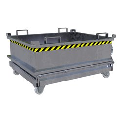 Bauer Südlohn Mini-Klappbodenbehälter MSB 400, feuerverzinkt