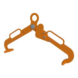 Bauer Südlohn Scherengreifer LG 60, lackiert, Gelborange