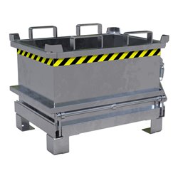 Bauer Südlohn Mini-Klappbodenbehälter MSB 150, feuerverzinkt