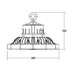 Brumberg Leuchten LED-Hallenstrahler 4000K DALI 78312084