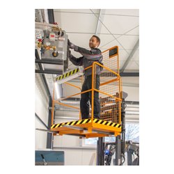 Bauer Südlohn Sicherheitskorb SIKO-G, lackiert, Gelborange