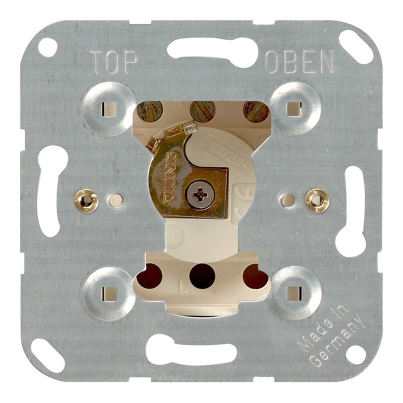 Gira Schlüsselschalter-Einsatz 2-polig 014400