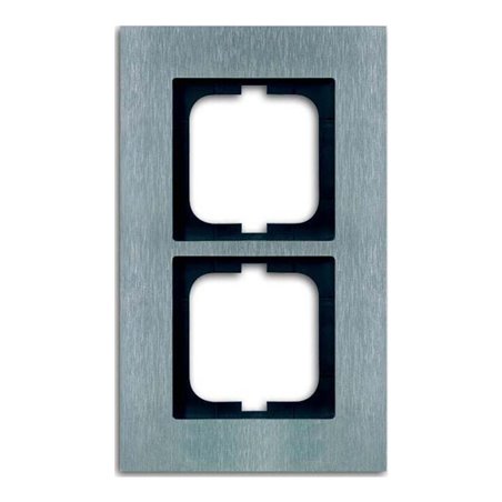 Busch-Jaeger Rahmen 2-fach edelstahl 1722-860