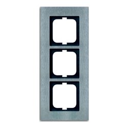 Busch-Jaeger Rahmen 3-fach edelstahl 1723-860