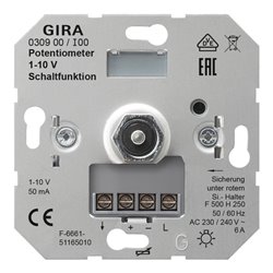 Gira Potentiometer-Einsatz 030900