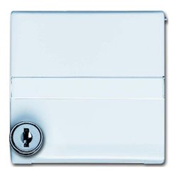 Busch-Jaeger Zwischenring m. Klappdecke abschließbar 2118 GKSLN/11-34