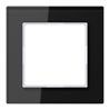 Jung Glasrahmen 1-fach sw waage/senkrecht AC 581 GL