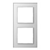 Jung Glasrahmen 2-fach aws waage/senkrecht AC 582 GL WW
