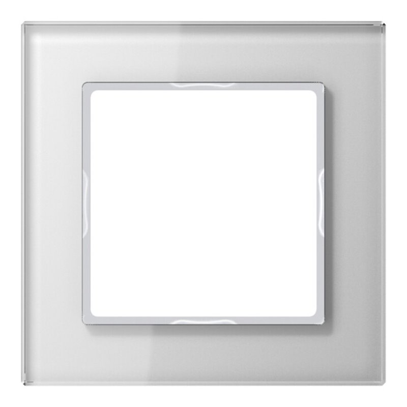 Jung Glasrahmen 1-fach aws waage/senkrecht AC 581 GL WW
