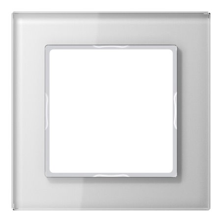 Jung Glasrahmen 1-fach aws waage/senkrecht AC 581 GL WW