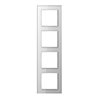 Jung Glasrahmen 4-fach aws waage/senkrecht AC 584 GL WW