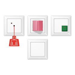 Jung Notrufset aws kompl.mit Rahmen NRS AS 0834 WW