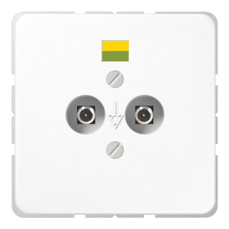 Jung Potential-Ausgl.Steckdose 2 Steckerstifte CD 565-2 WW