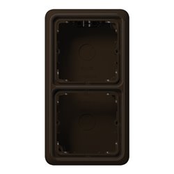 Jung AP-Kappe 2-fach br angeformter Rahmen CD 582 A