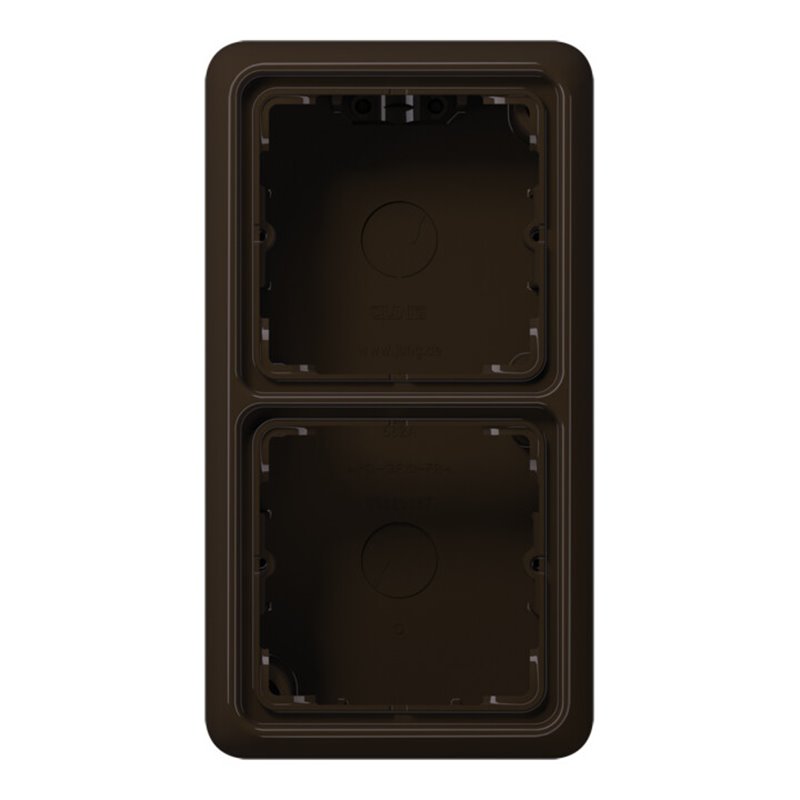 Jung AP-Kappe 2-fach br angeformter Rahmen CD 582 A