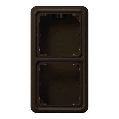 Jung AP-Kappe 2-fach br angeformter Rahmen CD 582 A