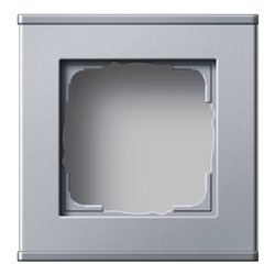 Gira Gehäuse 1-fach alu 136126