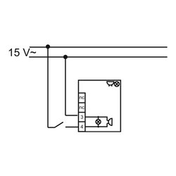 Busch-Jaeger Busch-Warnmelder-Eins.rot optisch/akustisch 1563 U-12