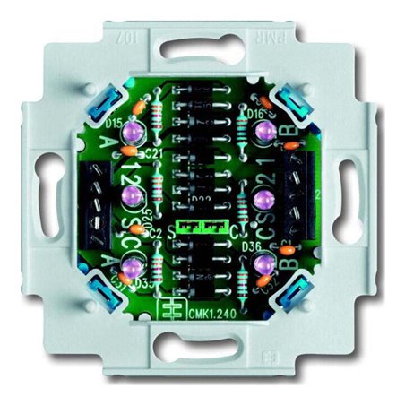 Busch-Jaeger Kontrollanzeige-Einsatz 6-fach 1566 U