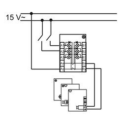 Busch-Jaeger Kontrollanzeige-Einsatz 6-fach 1566 U