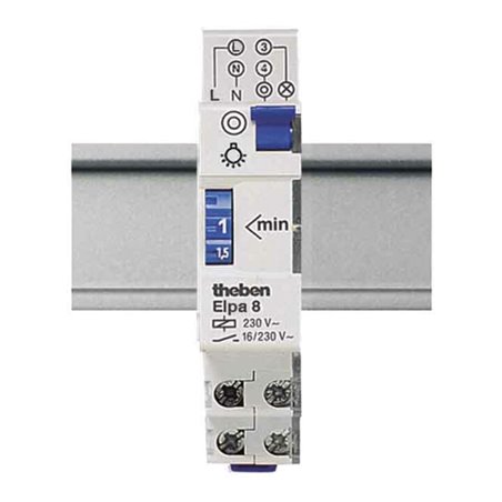 Theben Treppenlicht-Zeitschalter 1S, 1-7min ELPA 8
