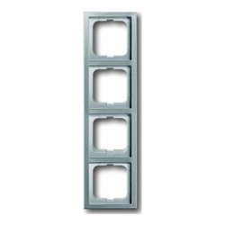 Busch-Jaeger Rahmen 4-fach pur edelstahl 1724-866K