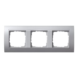 Gira Abdeckrahmen 3f.alu m.alu.ZL, Event 021336