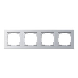 Gira Abdeckrahmen 4f.alu E2 021425