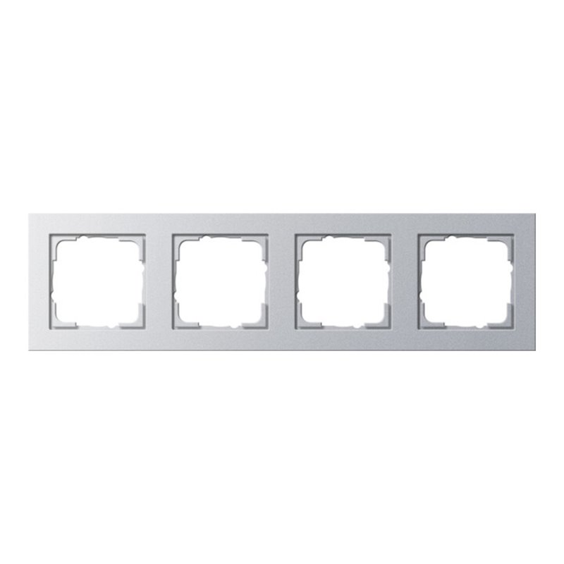 Gira Abdeckrahmen 4f.alu E2 021425