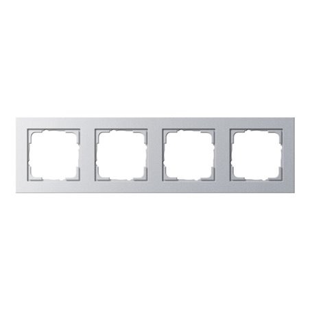 Gira Abdeckrahmen 4f.alu E2 021425