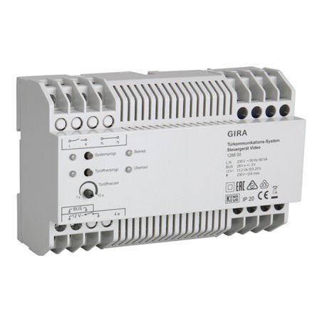 Gira Steuergerät Video Bussystem, REG, 8TE 128800