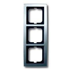 Busch-Jaeger Rahmen 3-fach chrom matt 1723-80