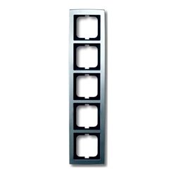 Busch-Jaeger Rahmen 5-fach chrom matt 1725-80