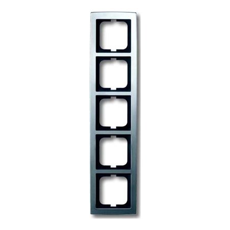 Busch-Jaeger Rahmen 5-fach chrom matt 1725-80