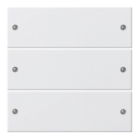 Gira Wippenset 3fach reinweiß 218303