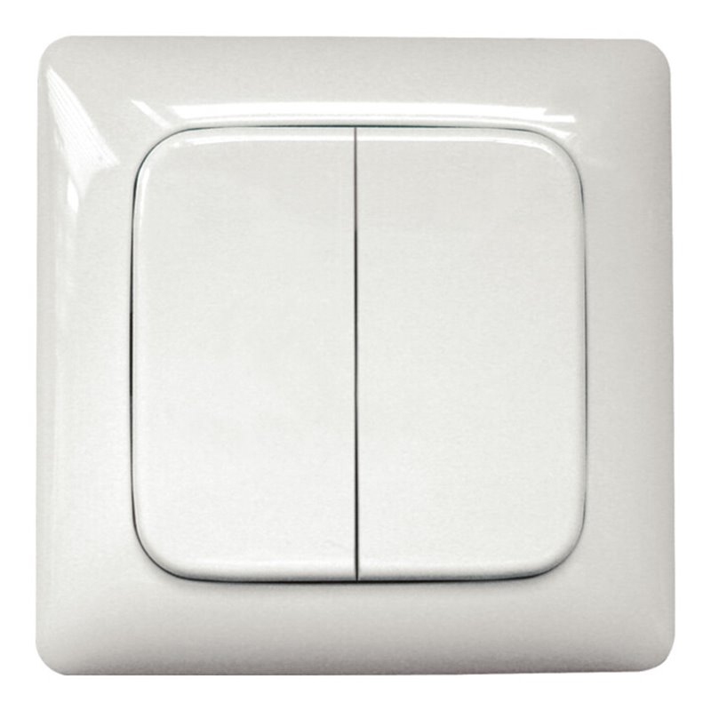 Eltako Funktaster weiß FT55R-weiß