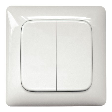 Eltako Funktaster weiß FT55R-weiß