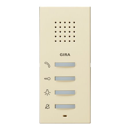 Gira Wohnungsstation Freisp. AP cw gl 125001