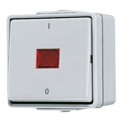 Jung Wipp-Kontrollschalter Aus 2-pol. 602 KOW