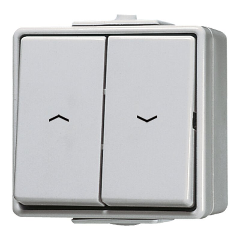 Jung Jalousie-Wippschalter ws 10AX 250V Tas.1-pol. 639 VW