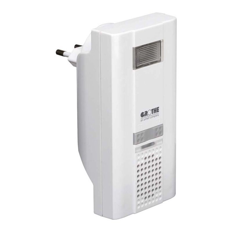 Grothe Steckdosen-Funkgong-Set 6Melodien/Blitzl.,ws MISTRAL 400