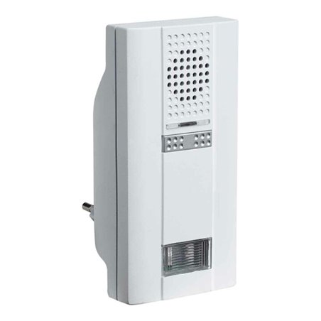 Grothe Steckdosenfunkgong Empf. 6Melodien/Blitzl.,ws MISTRAL 400E