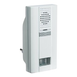 Grothe Steckdosenfunkgong Empf. 6Melodien/Blitzl.,ws MISTRAL 400E