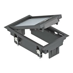 OBO Bettermann Vertr Geräteeinsatz f. Kanalmontage GES2 U 9011