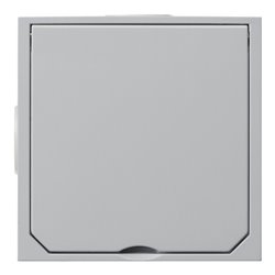 Gira Fußbodenleergehäuse Alu-Druckguss 011800