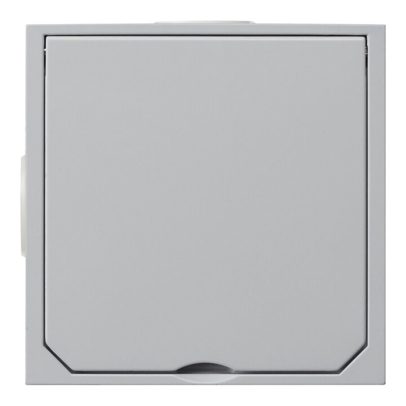 Gira Fußbodenleergehäuse Alu-Druckguss 011800