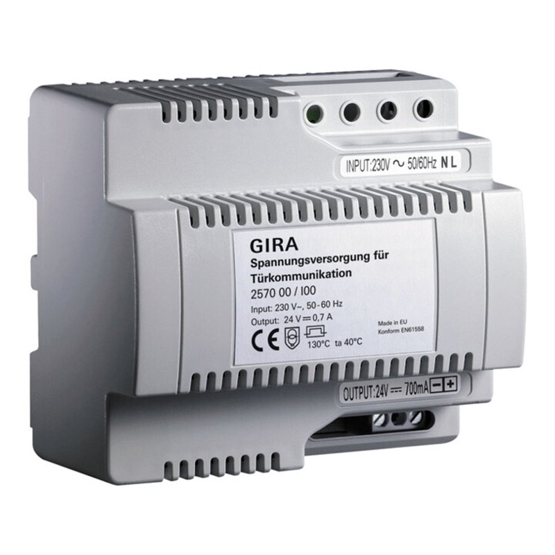 Gira Spannungsversorgung 700 mA Türkommunikation 257000