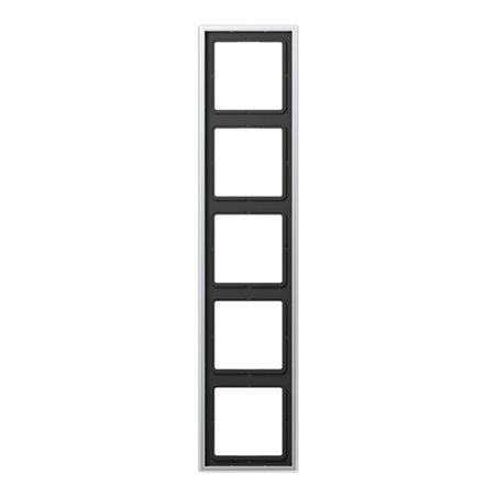 Jung Rahmen 5-fach alu waage/senkrecht AL 2985