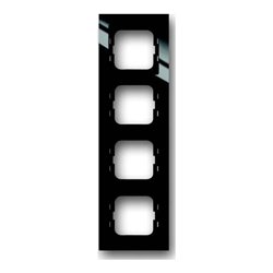Busch-Jaeger Rahmen 4-fach schwarz 1724-281