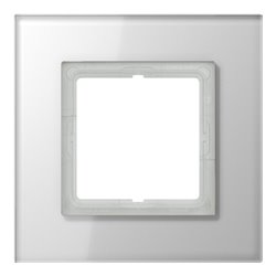 Jung Glasrahmen 1-fach aws waage/senkrecht LSP 981 GL WW